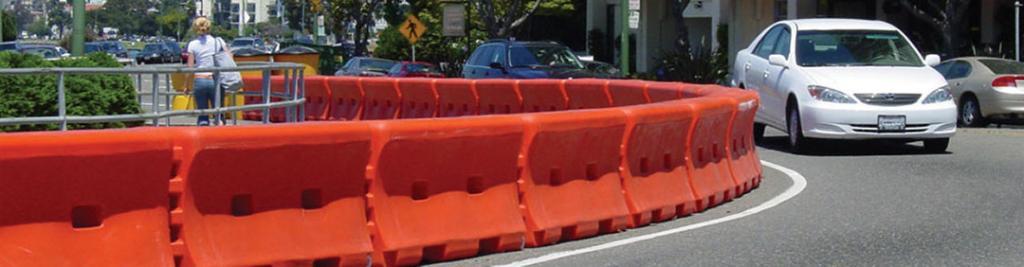 Highway Jersey Barriers - Plastic Highway Jersey Barriers